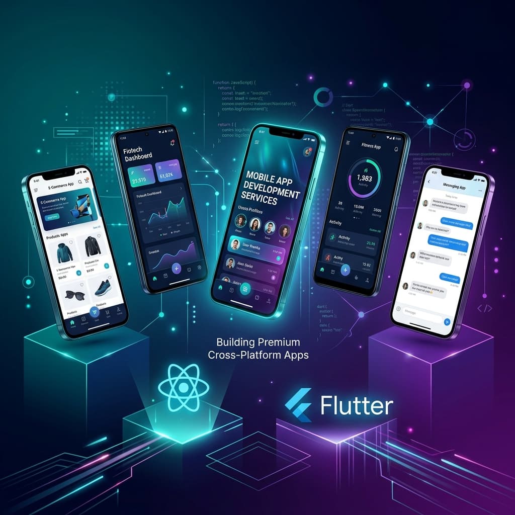 Mobile application development with modern UI