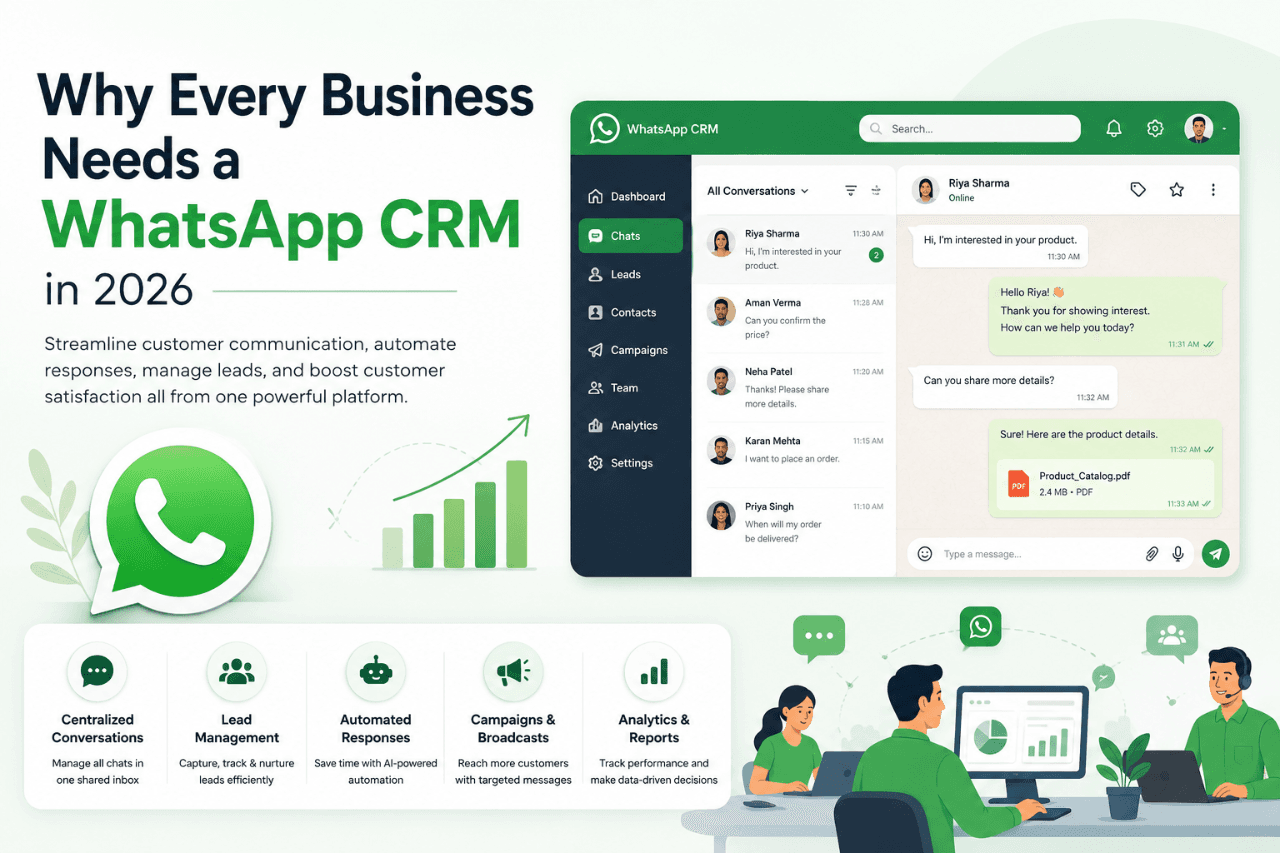 Transform Customer Communication with Intelligent WhatsApp CRM